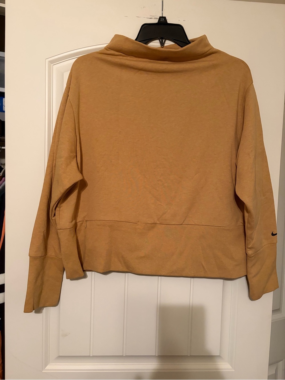 Nike Women's Camel Cowl Neck Sweatshirt